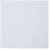 HOMESCAPES Tissu en coton uni Blanc - Tissu ameublement au mètre - Largeur 150 cm