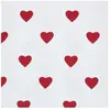 Homescapes stof per meter harten rood 150 cm breed