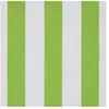 Homescapes stof per meter groen witte brede strepen 150 cm breed
