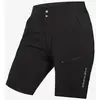 Endura Hummvee Lite Short Met Zeem Zwart XS Vrouw