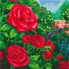 Tableau Crystal Art à diamanter - Roses - 30 x 30 cm - Crystal Art