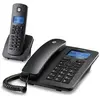 Téléphone fixe Motorola C4201 Combo DECT (2 pcs) Noir