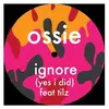 Hyperdub Ossie - Ignore (12" Vinyl Single)
