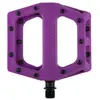 Pédale DMR V - Violet/Blanc - Plate-forme concave - Homme