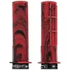 DMR Brendog DeathGrip handvatten Ø31,3mm, Marmer rood
