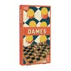 Jeu de société DAMES BOIS VINTAGE PROFESSOR PUZZLE Multicolore
