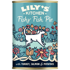 12x400g Menus sans céréales Lily’s Kitchen dinde, saumon, hareng pour ...