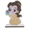 OZ_INTERNATIONAL Kit Crystal Art Figurine en bois à diamanter Belle 2D