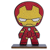 OZ_INTERNATIONAL Kit Crystal Art Figurine en bois à diamanter Iron-Man 2D
