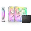 Nzxt Ventilateur F120 Rgb Duo 120 Mm 3 Unités