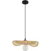 Lampe Suspension Artisanale Design Design Boho Bali En Bambou - Brena ...