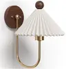 KALISSE Lampe Murale En Or Vieilli - Applique Vintage - Carma Blanc