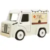 Camionnette-café truck pour maison de poupée en bois FSC