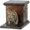 Urnvoorhond.nl Elegante urn hond voor Shar Pei met hondenbuste, uniek en stijlvol