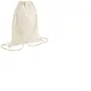 Bagbase Sublimatie Gymsac / Trekkoordzak (5 Liter) (Gebroken wit)
