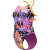 Speedo Maillot De Bain Allover Digital Lattice Tie-back