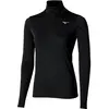 Mizuno T-shirt à Manches Longues Avec Demi-zip Core Impulse