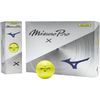 Mizuno Pro X Golfballen 2026 - Geel- 12 Stuks