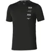 Mizuno Core Run T-shirt Met Korte Mouwen Zwart S Man