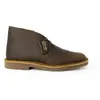 Clarks Veterboot Desert Boot Evo Beeswax Leather Bruin Gevet Leer Verwisselbaar Voetbed