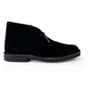 Clarks Desert Boot Evo Bottes en daim Noir, Noir, 42 EU