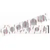 Weldtite Lot de 50 bandes de réparation pour vélo Weldtite Cure C Cure - Gris