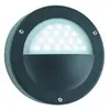 SEARCHLIGHT Applique murale d'extérieur led 3W noir, blanc Led 4000K 125 lumens peint par poudrage