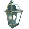 SEARCHLIGHT Applique New Orleans 39 cm, en aluminium et verre, noir doré - Doré
