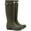 Hunter - Regenlaarzen voor dames - Original - Hoog - Olijfgroen - maat 39EU