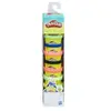 Pâte à modeler PLAY-DOH - Couleurs Party Tube - 10 pots de 28g chacun