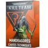 Games Workshop Warhammer 40k - Kill Team Datacards Drukhari Mandragores (Fr) (2024) (Carton)