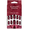 Elegant Touch Trend Nails Steel The Night Faux Ongles 24 Pièces