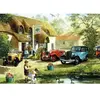 Puzzle 500 pièces : Nourrir les canards