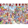 Gibsons Puzzle Souvenirs sur la plage 1000 pièces (1000 pièces)