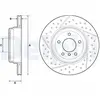 DELPHI Disques de frein pour BMW: Série 3, Série 1 (Ref: BG4714C)