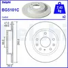 Remschijf BG5101C Delphi