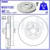 Remschijf BG5112C Delphi