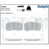 DELPHI Plaquettes de frein X4 pour MASERATI: Ghibli, Quattroporte (Ref...