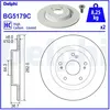 DELPHI Disques de frein pour HONDA: e (Ref: BG5179C)