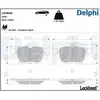 Remblokkenset schijfrem LP3845 Delphi