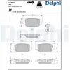 Remblokkenset schijfrem LP3863 Delphi