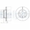 DELPHI Disques de frein pour LDV: Maxus (Ref: BG4023)