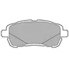 DELPHI Plaquettes de frein X4 pour FORD: Ka (Ref: LP3279)