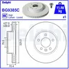 DELPHI Disques de frein pour MAN: TGE & VOLKSWAGEN: Crafter (Ref: BG93...