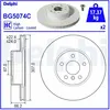 Remschijf BG5074C Delphi