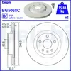 Remschijf BG5068C Delphi
