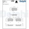 DELPHI Plaquettes de frein X4 pour HYUNDAI: Kona II (Ref: LP3737)