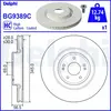 Remschijf BG9389C Delphi
