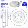 DELPHI Disques de frein pour KIA: Stinger (Ref: BG5079C)