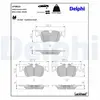 Remblokkenset schijfrem LP3833 Delphi